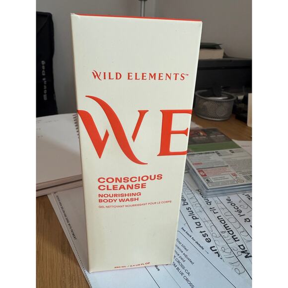 Wild Elements WE Conscious Cleanse Nourishing Body Wash - new in box - Picture 1 of 4